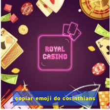 copiar emoji do corinthians